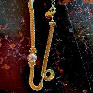 House of Harlow Gold Choker Necklace